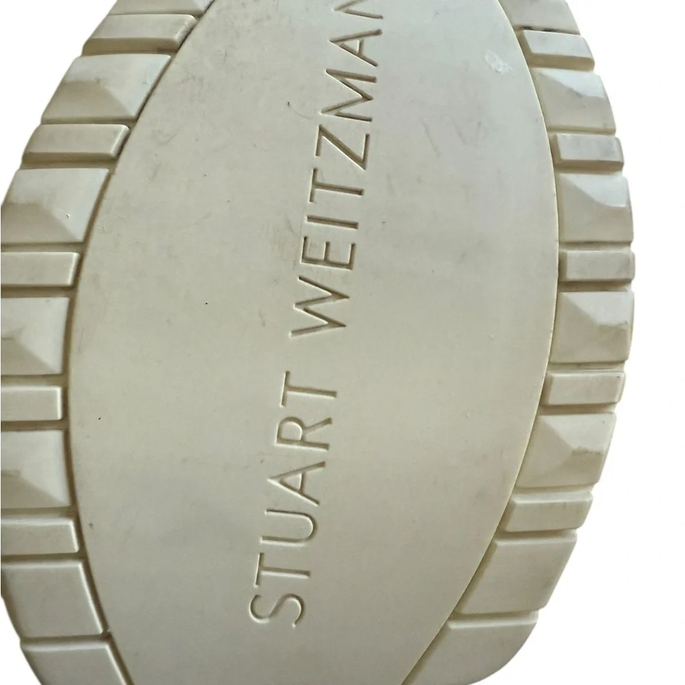 Stuart Weitzman Gray Loafers Slip-On Shoes